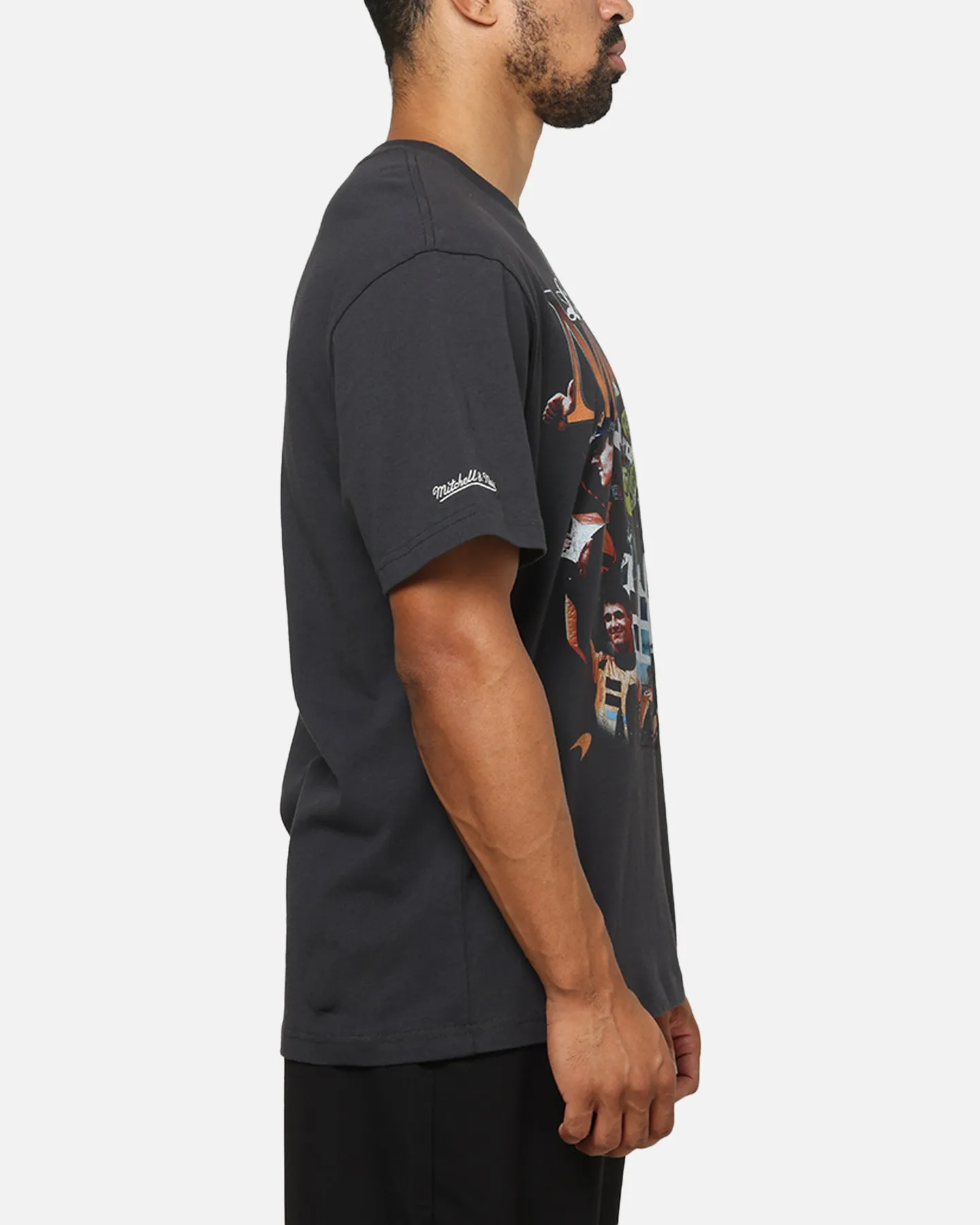 Mitchell & Ness X Mclaren F1 Team Bootleg Lando Norris T-Shirt Washed Black sold by Culture Kings product image thumbnail 4