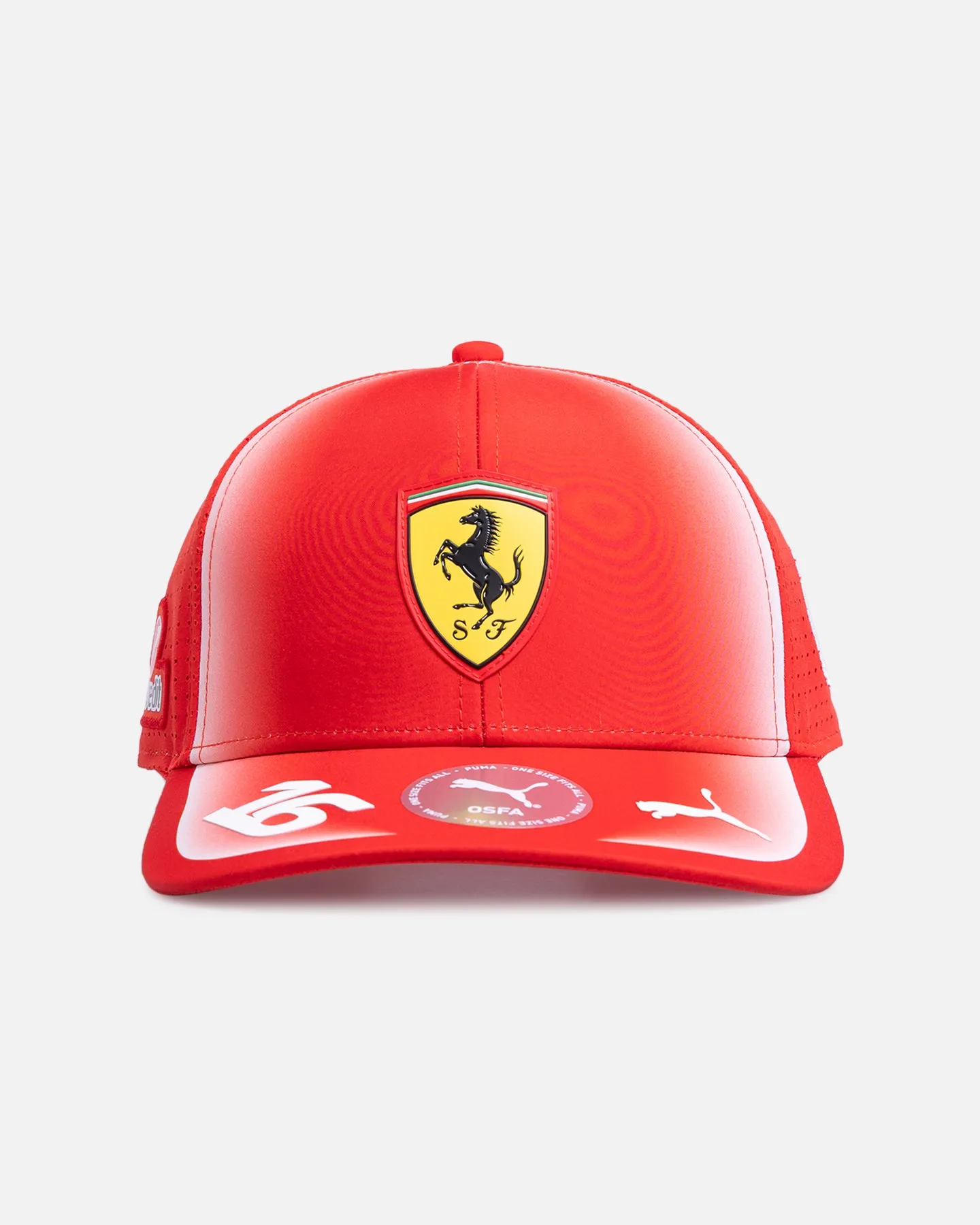 Puma X Scuderia Ferrari HP Replica Leclerc Snapback Baseball Cap Red sold by Culture Kings