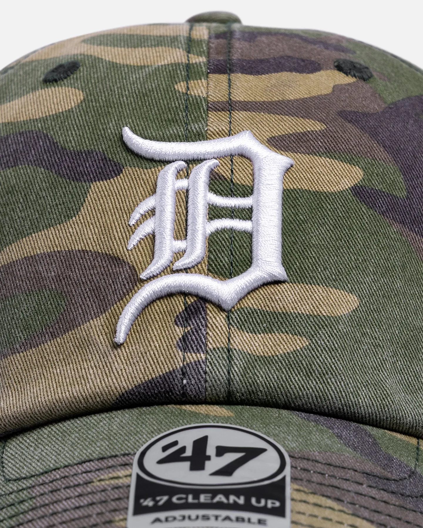 47 Brand Detroit Tigers 'Camo' 47 Clean Up Strapback Camo sold by Culture Kings product image thumbnail 5