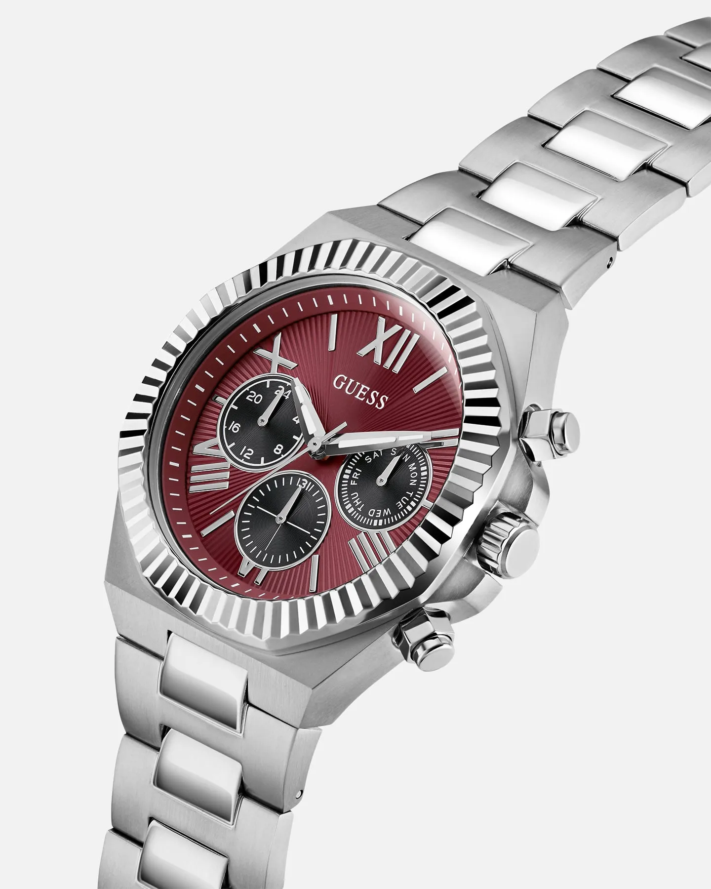 Guess Mainline Equity Watch Silver/Red sold by Culture Kings product image thumbnail 2