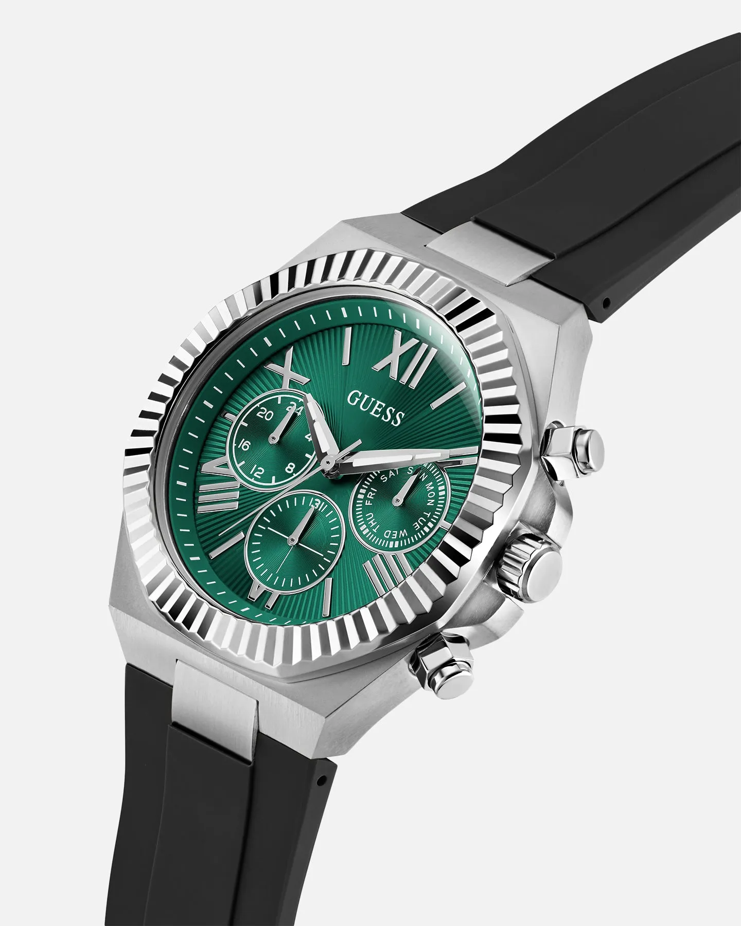 Guess Mainline Equity Watch Silver/Green sold by Culture Kings product image thumbnail 2