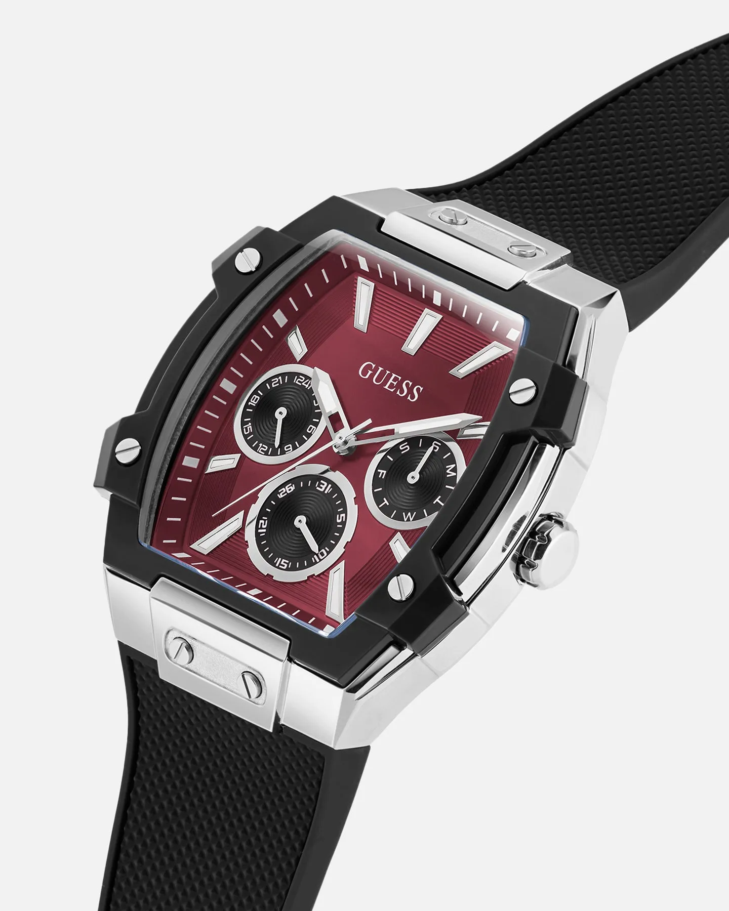 Guess Mainline Phoenix Watch Silver/Black sold by Culture Kings product image thumbnail 2