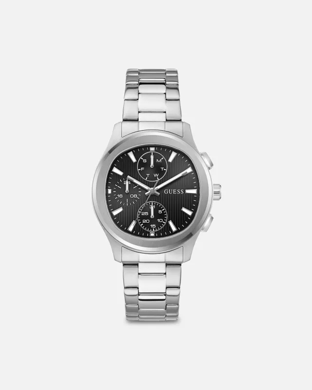 Guess Mainline Palmer Watch Silver sold by Culture Kings