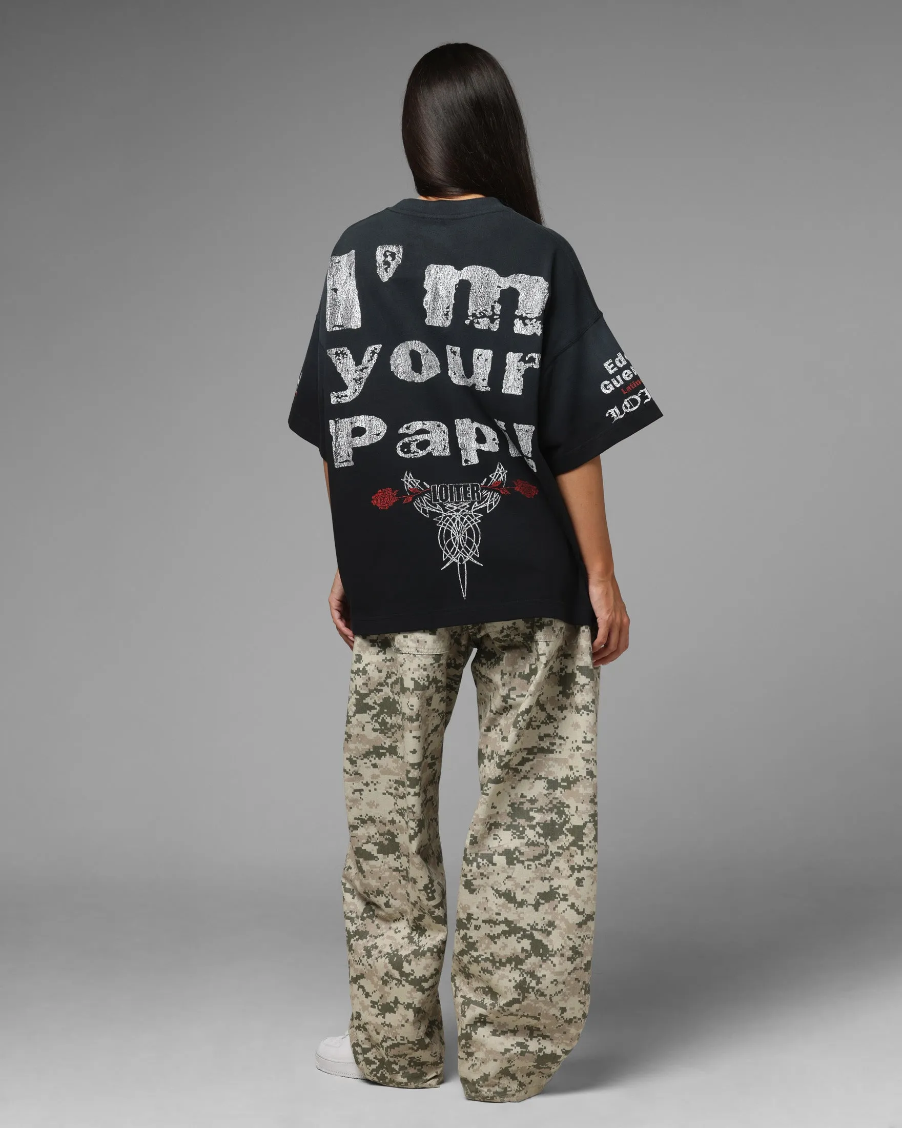 Loiter X WWE Eddie Guerrero Vintage T-Shirt Black sold by Culture Kings product image thumbnail 4