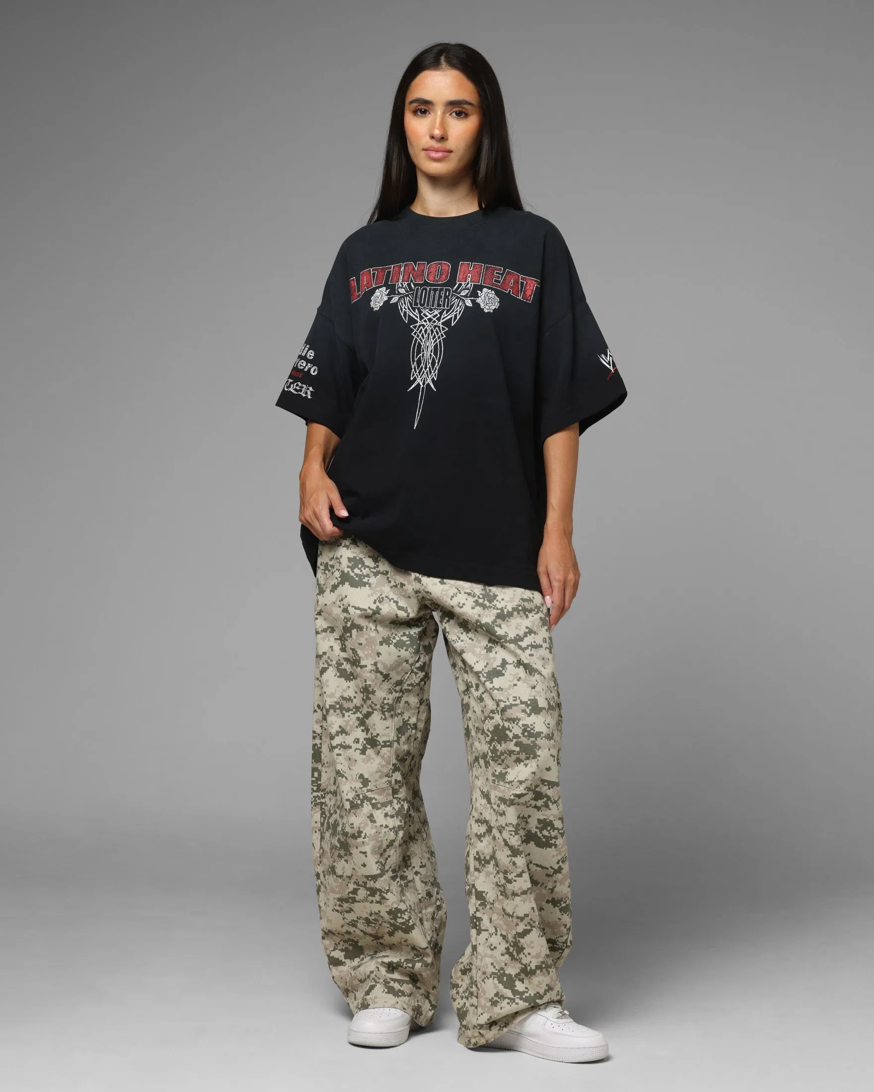 Loiter X WWE Eddie Guerrero Vintage T-Shirt Black sold by Culture Kings product image thumbnail 3