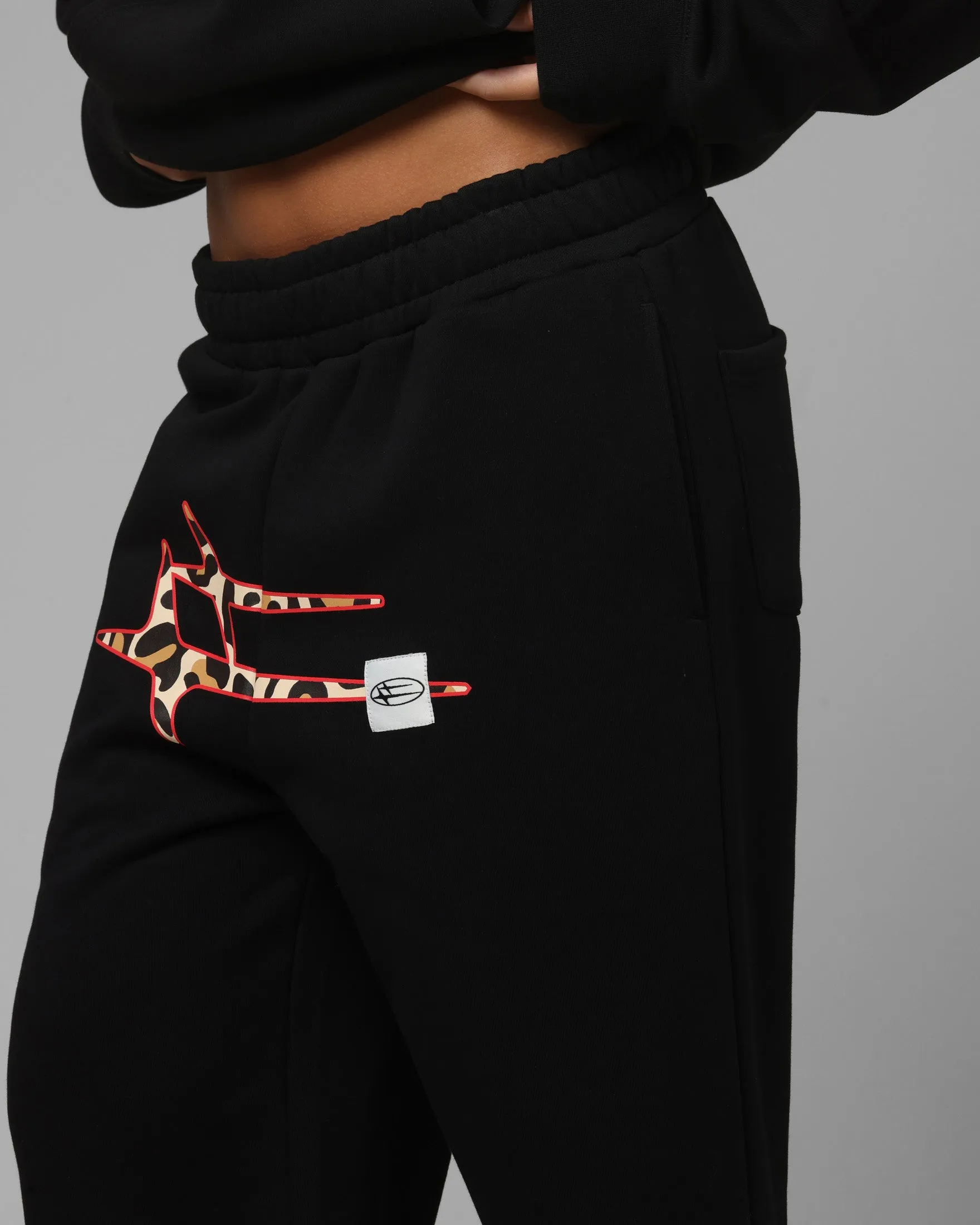 Loiter Hybrid Sweatpants Black/Leopard sold by Culture Kings product image thumbnail 3