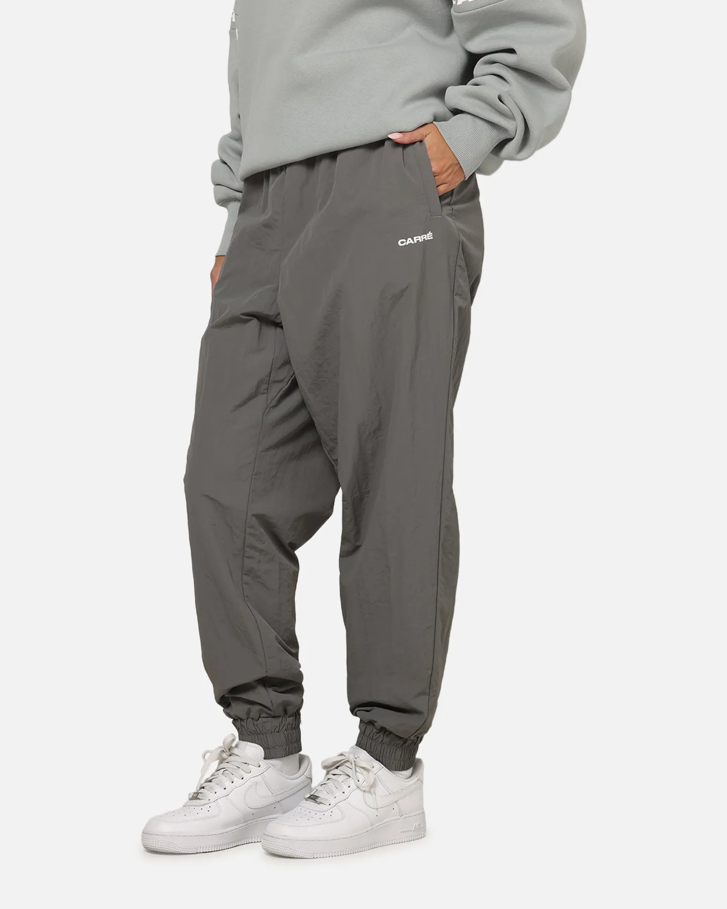 Carre Star Shooter Track Pants Grey Marle sold by Culture Kings