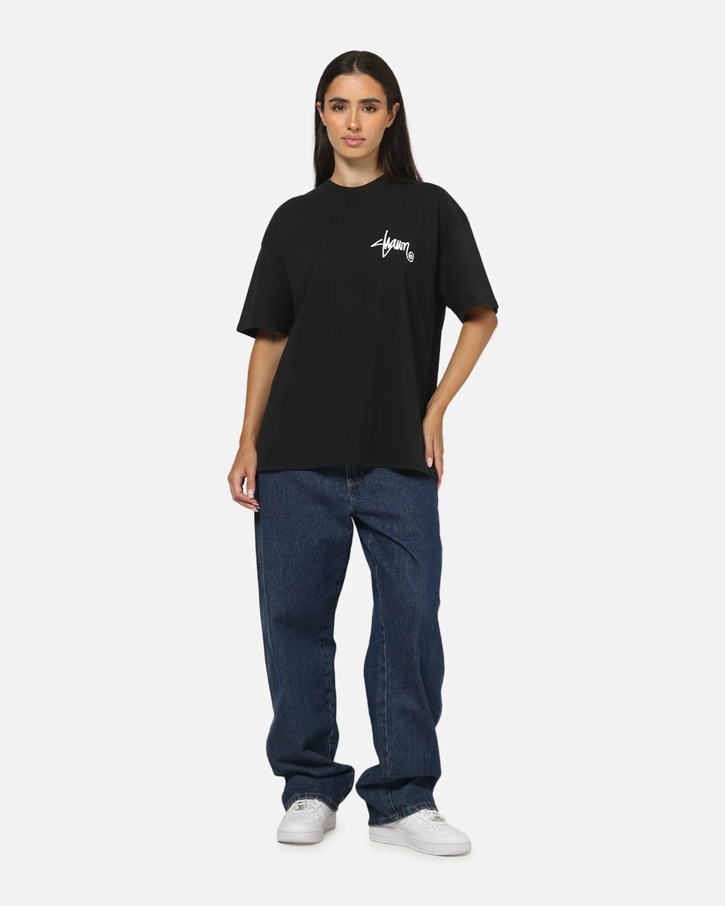 S Double Shawn Script T-Shirt Black sold by Culture Kings product image thumbnail 4