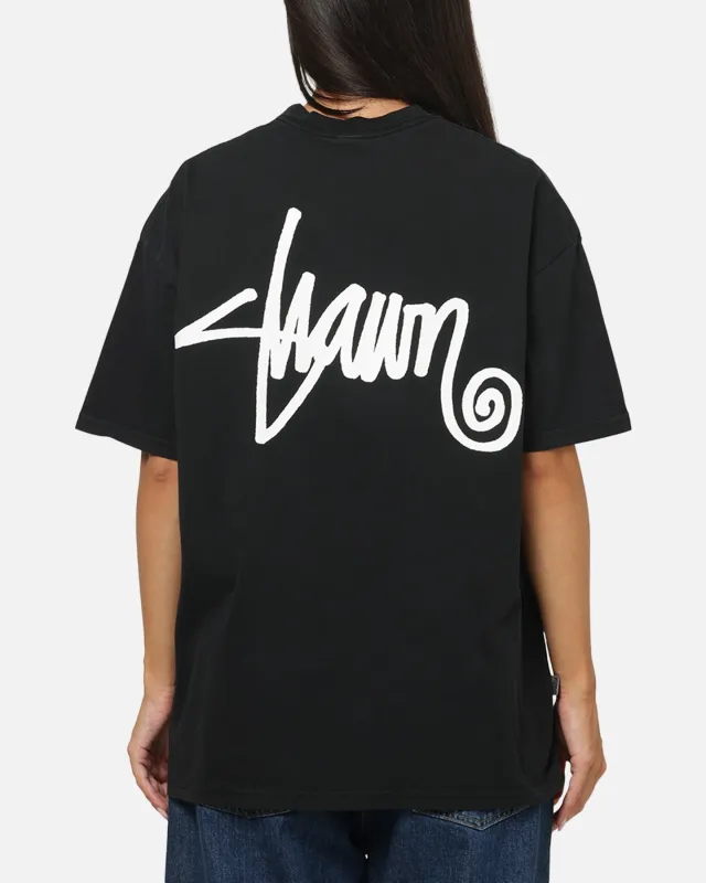 S Double Shawn Script T-Shirt Black sold by Culture Kings