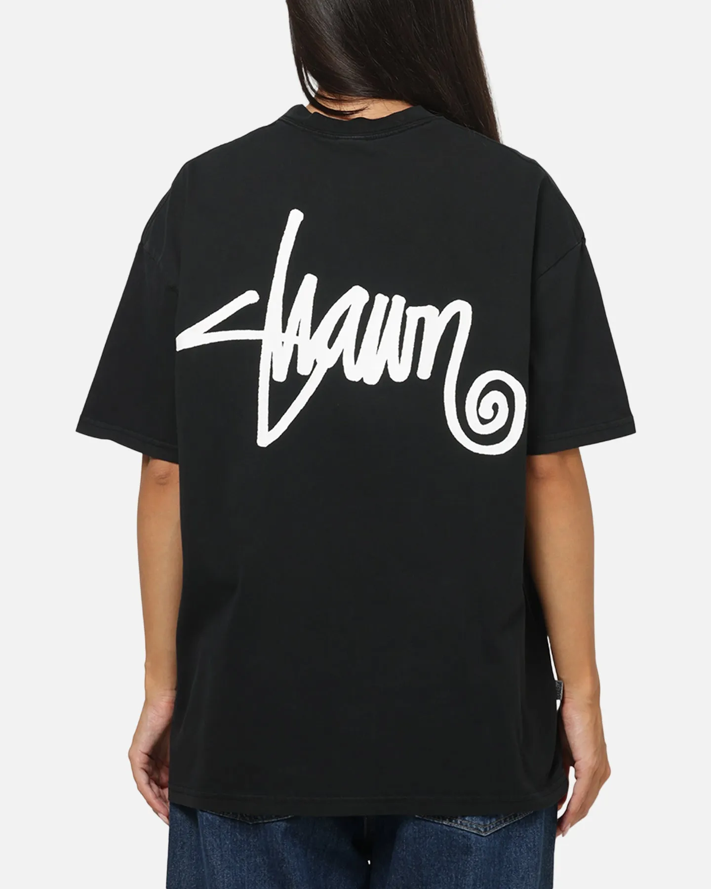 S Double Shawn Script T-Shirt Black sold by Culture Kings