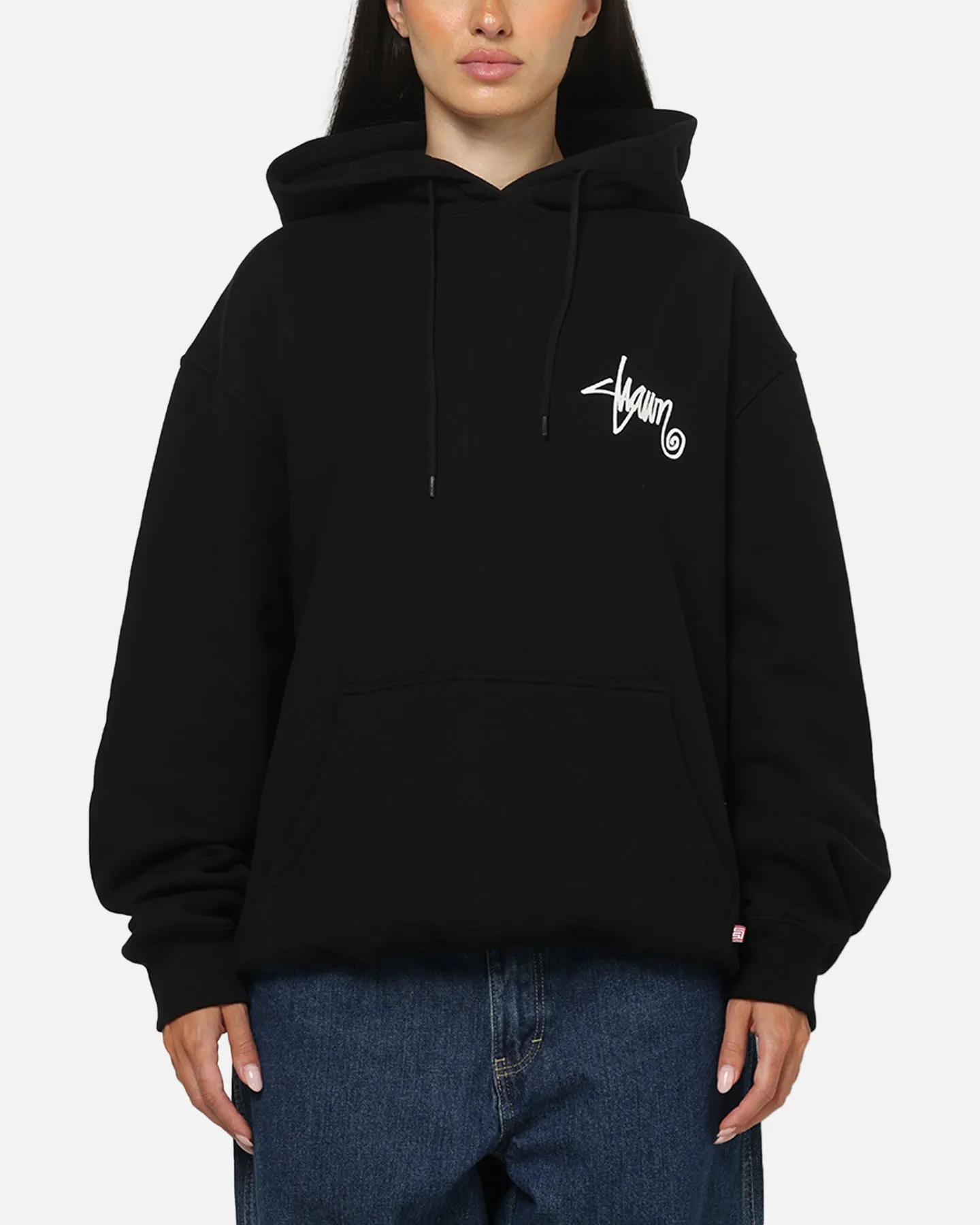 S Double Roots Dot Hoodie Black sold by Culture Kings product image thumbnail 2