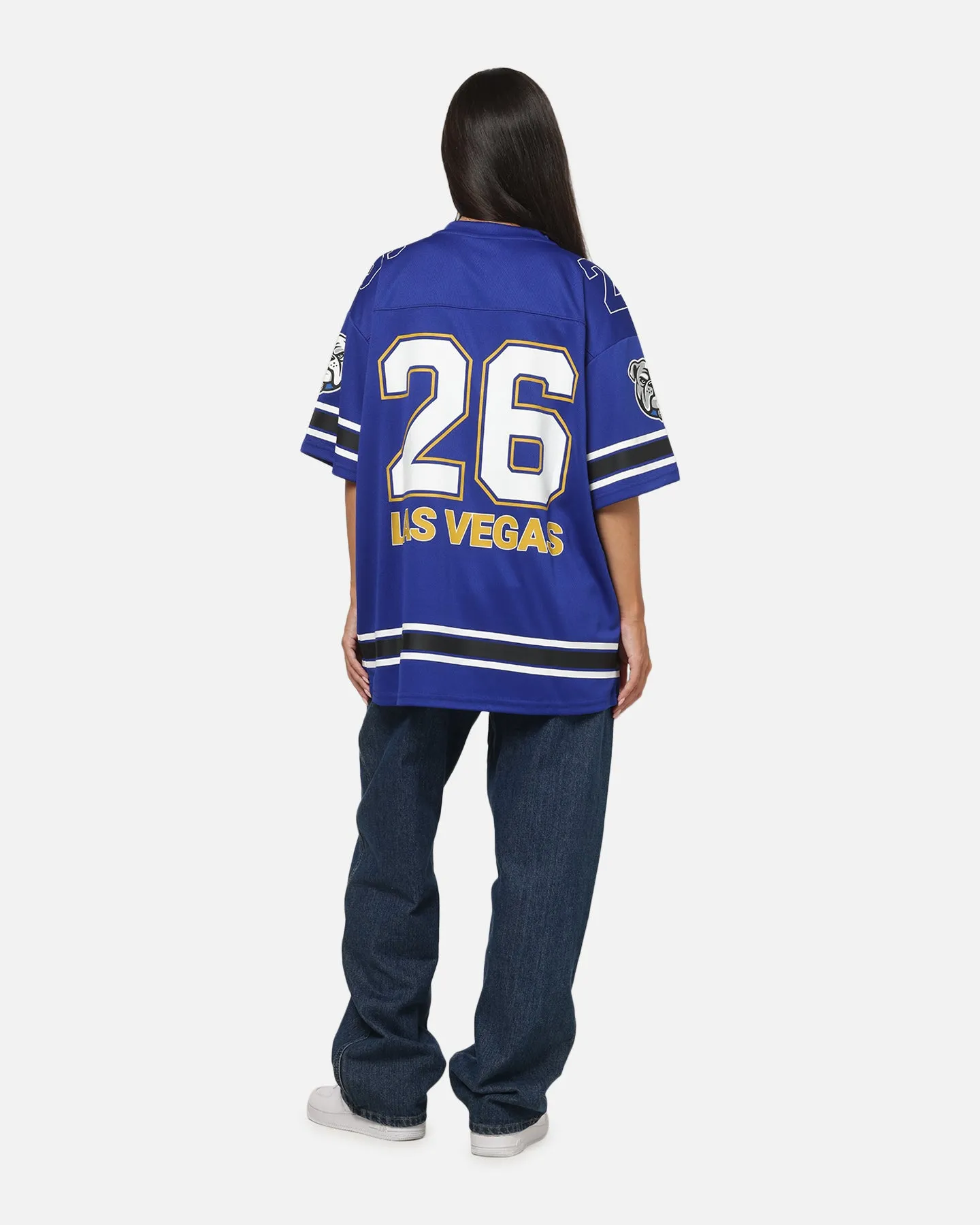 Bleacher Athletic Canterbury-Bankstown Bulldogs NRL Vegas Round 2026 Jersey Blue sold by Culture Kings product image thumbnail 4