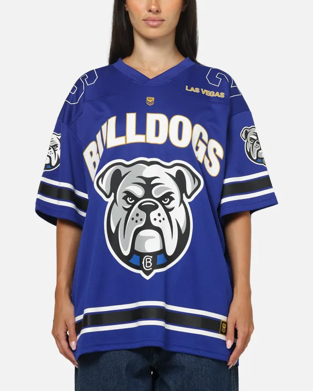 Bleacher Athletic Canterbury-Bankstown Bulldogs NRL Vegas Round 2026 Jersey Blue sold by Culture Kings