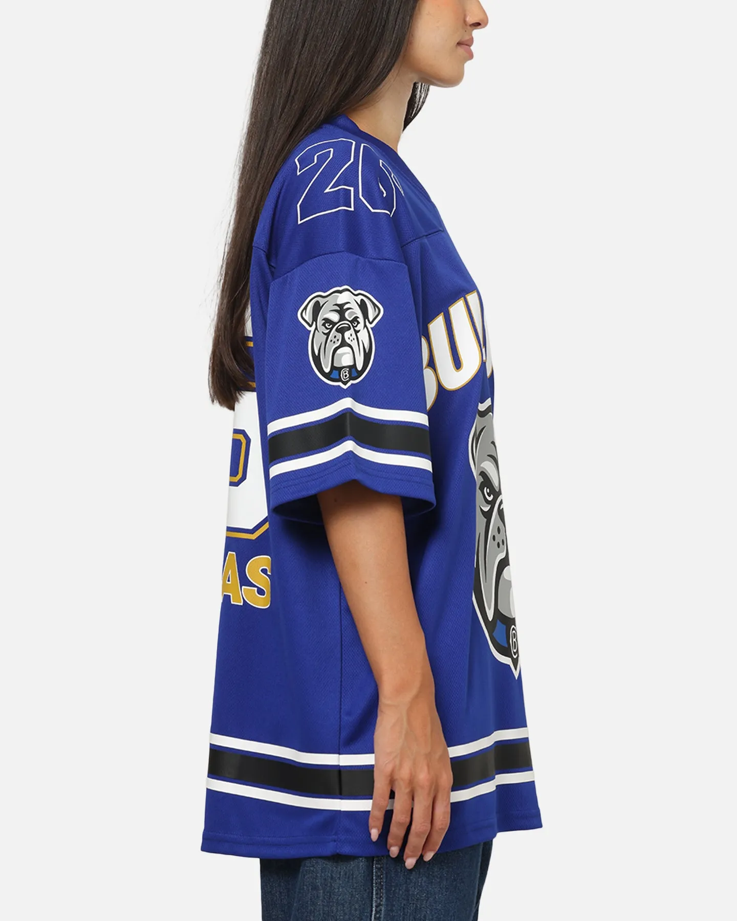 Bleacher Athletic Canterbury-Bankstown Bulldogs NRL Vegas Round 2026 Jersey Blue sold by Culture Kings product image thumbnail 5