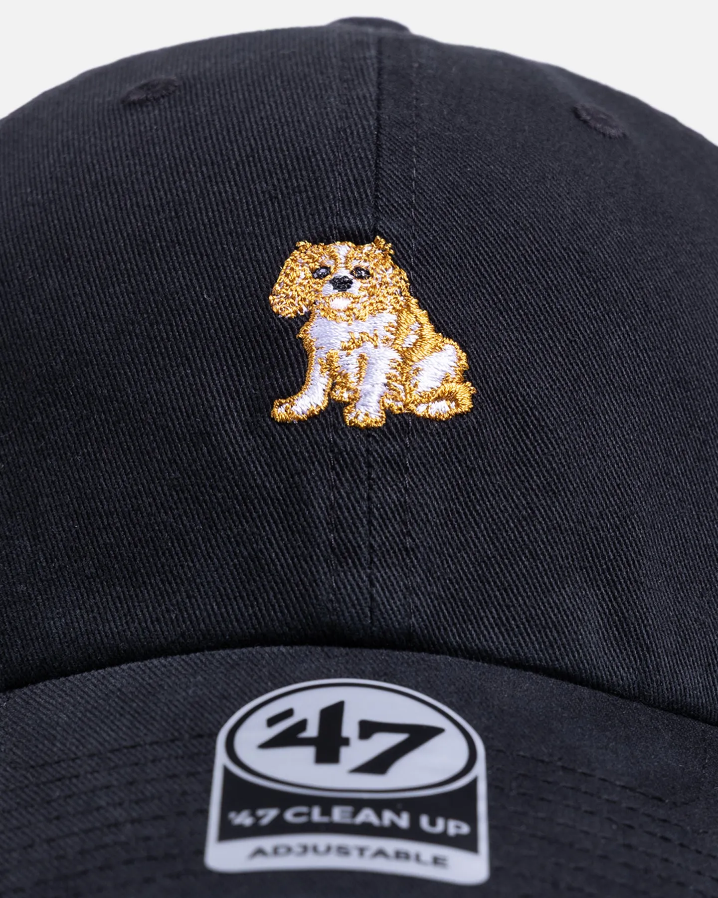 47 Brand Cavalier Spaniel 'Dog Collection' 47 Clean Up Strapback Black sold by Culture Kings product image thumbnail 5