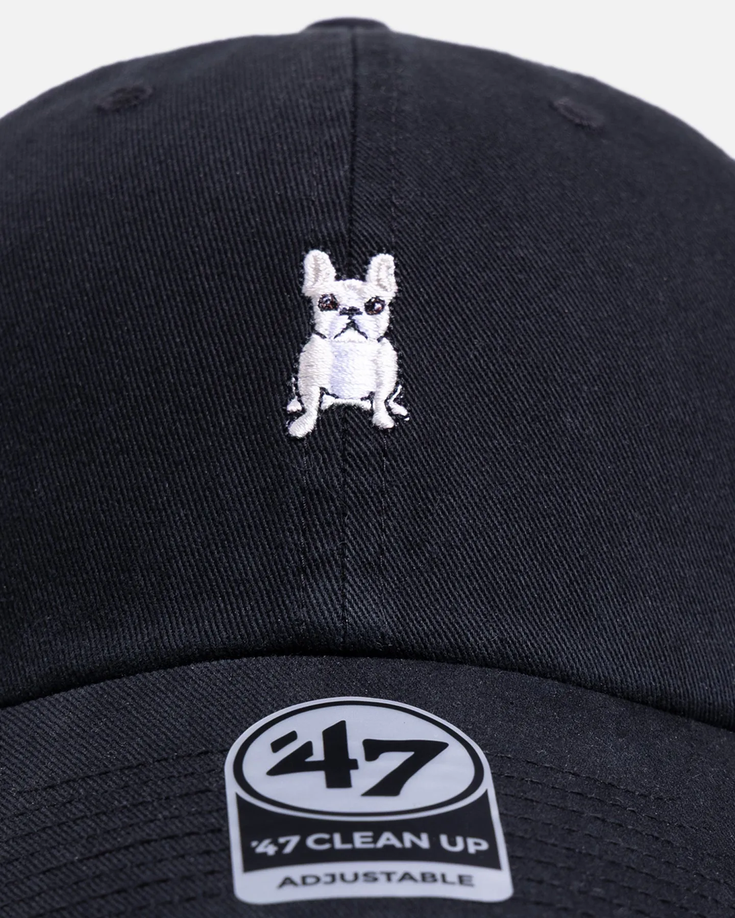 47 Brand French Bulldog 'Dog Collection' 47 Clean Up Strapback Black sold by Culture Kings product image thumbnail 5