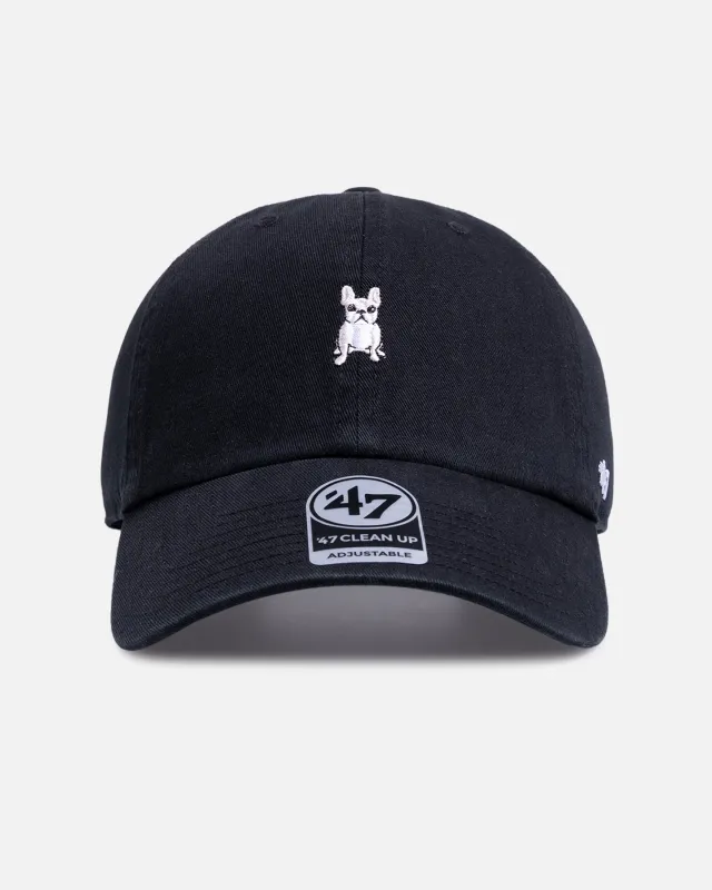 47 Brand French Bulldog 'Dog Collection' 47 Clean Up Strapback Black sold by Culture Kings