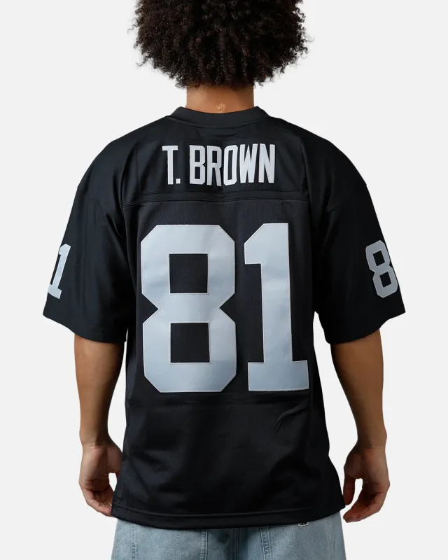 Mitchell & Ness Las Vegas Raiders Tim Brown #81 1998 Legacy Jersey Black sold by Culture Kings