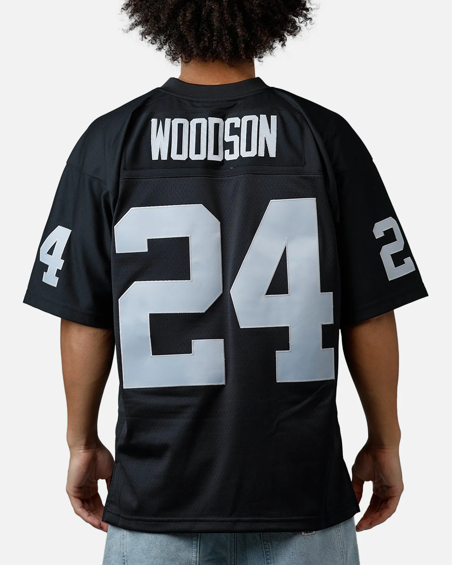 Mitchell & Ness Las Vegas Raiders Charles Woodson #24 1998 Legacy Jersey Black sold by Culture Kings