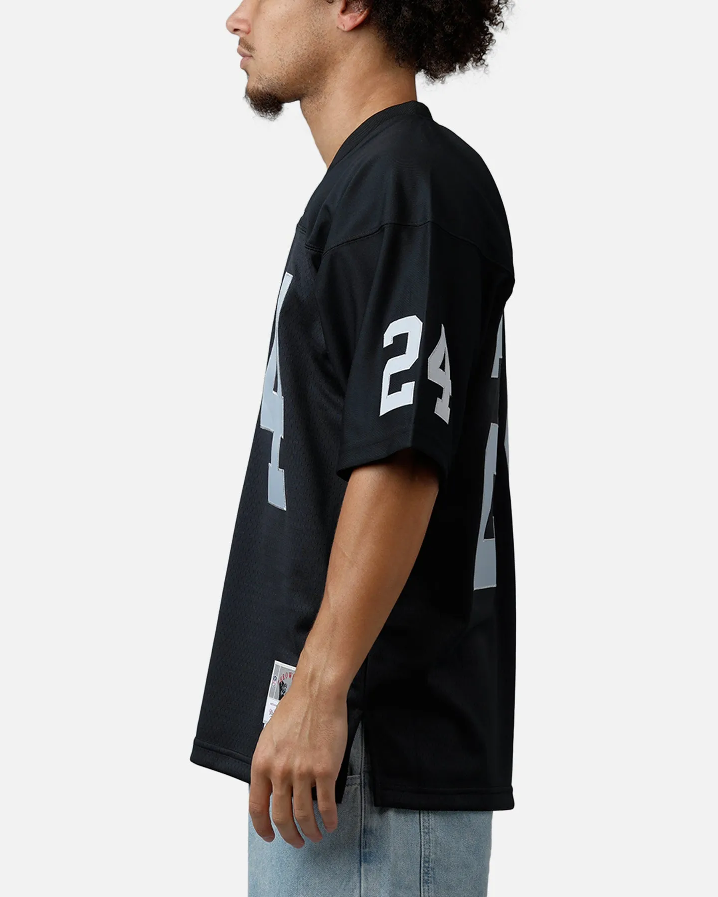 Mitchell & Ness Las Vegas Raiders Charles Woodson #24 1998 Legacy Jersey Black sold by Culture Kings product image thumbnail 5