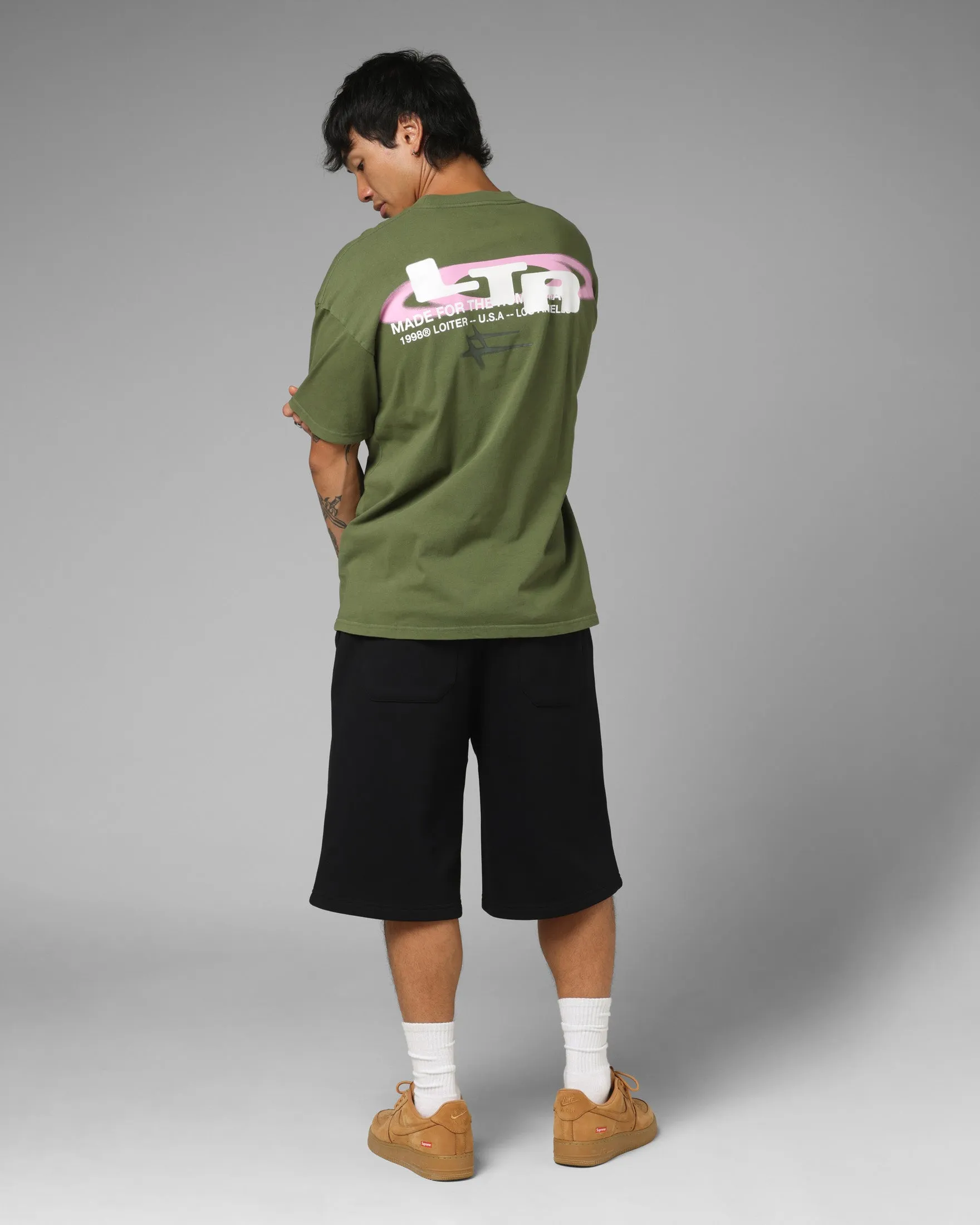 Loiter Shadowmark T-Shirt Olive Green sold by Culture Kings product image thumbnail 3