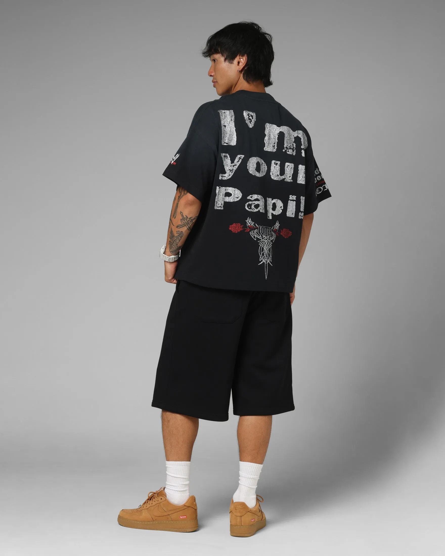 Loiter X WWE Eddie Guerrero Vintage T-Shirt Black sold by Culture Kings product image thumbnail 3