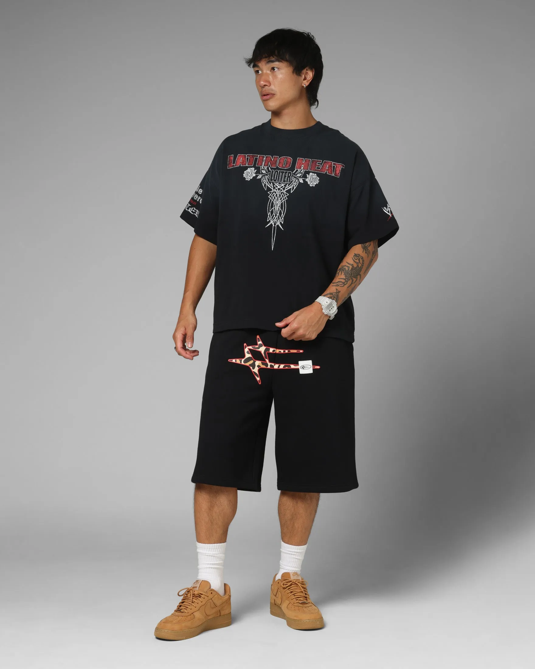 Loiter X WWE Eddie Guerrero Vintage T-Shirt Black sold by Culture Kings product image thumbnail 4