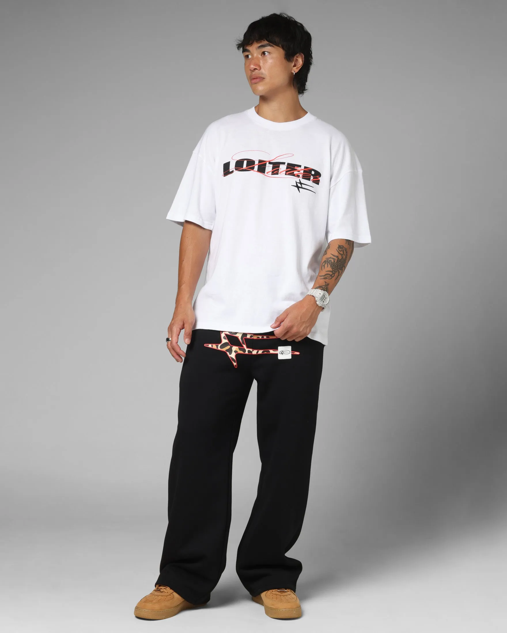 Loiter Redline T-Shirt White sold by Culture Kings product image thumbnail 3