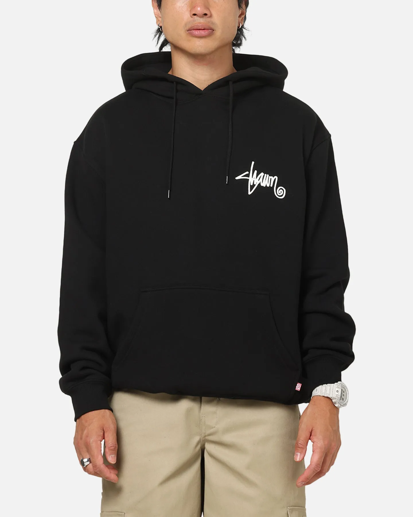 S Double Roots Dot Hoodie Black sold by Culture Kings product image thumbnail 2