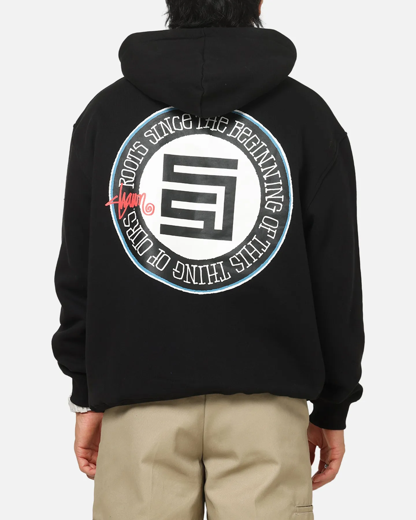 S Double Roots Dot Hoodie Black sold by Culture Kings