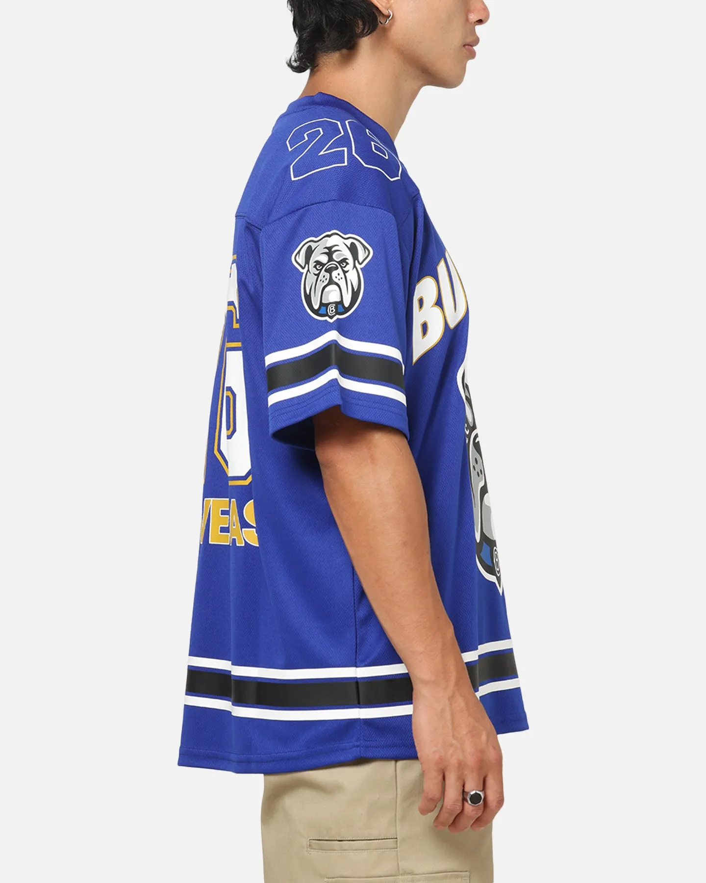 Bleacher Athletic Canterbury-Bankstown Bulldogs NRL Vegas Round 2026 Jersey Blue sold by Culture Kings product image thumbnail 5