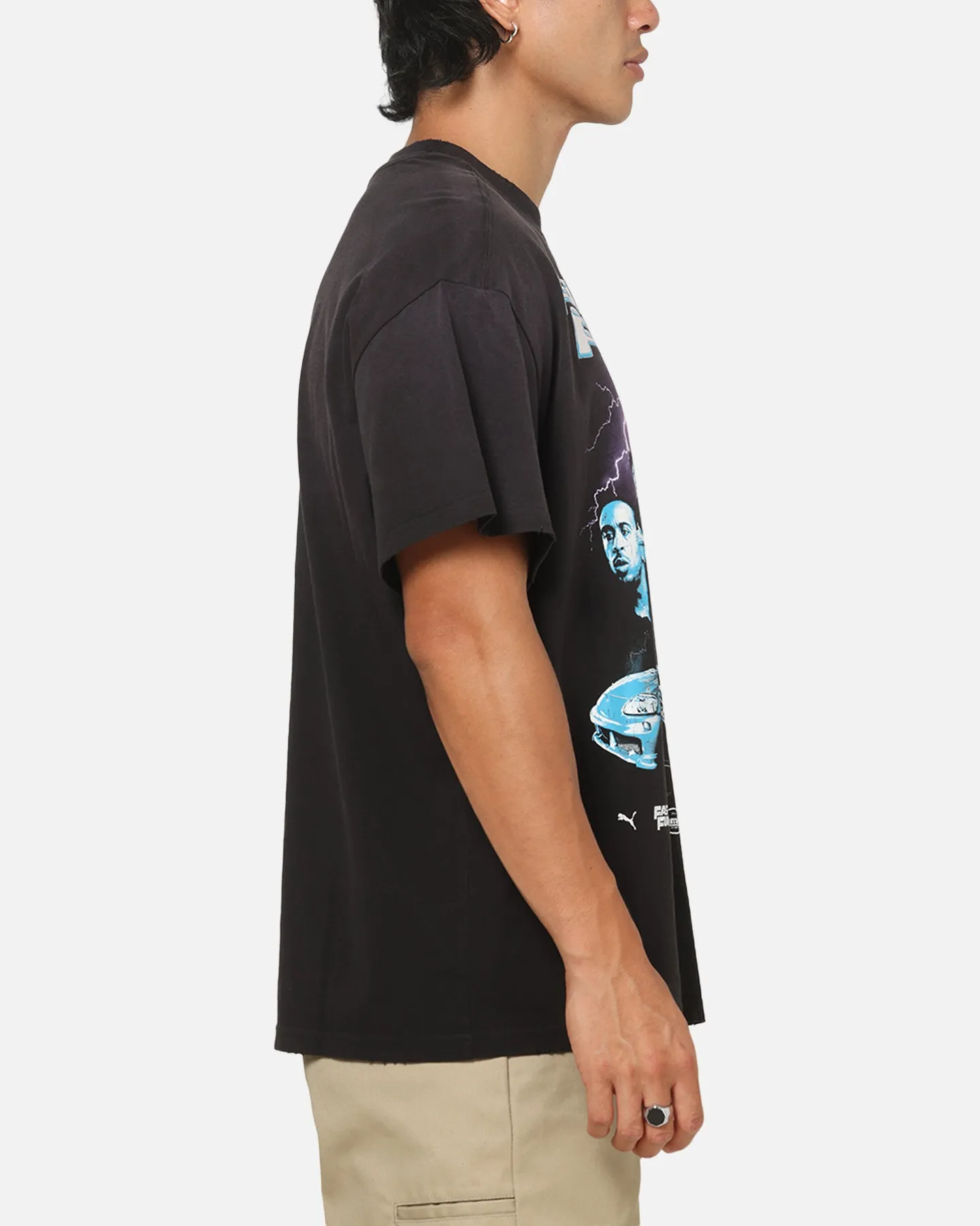 Puma X Fast & Furious II Basketball T-Shirt Black sold by Culture Kings product image thumbnail 4