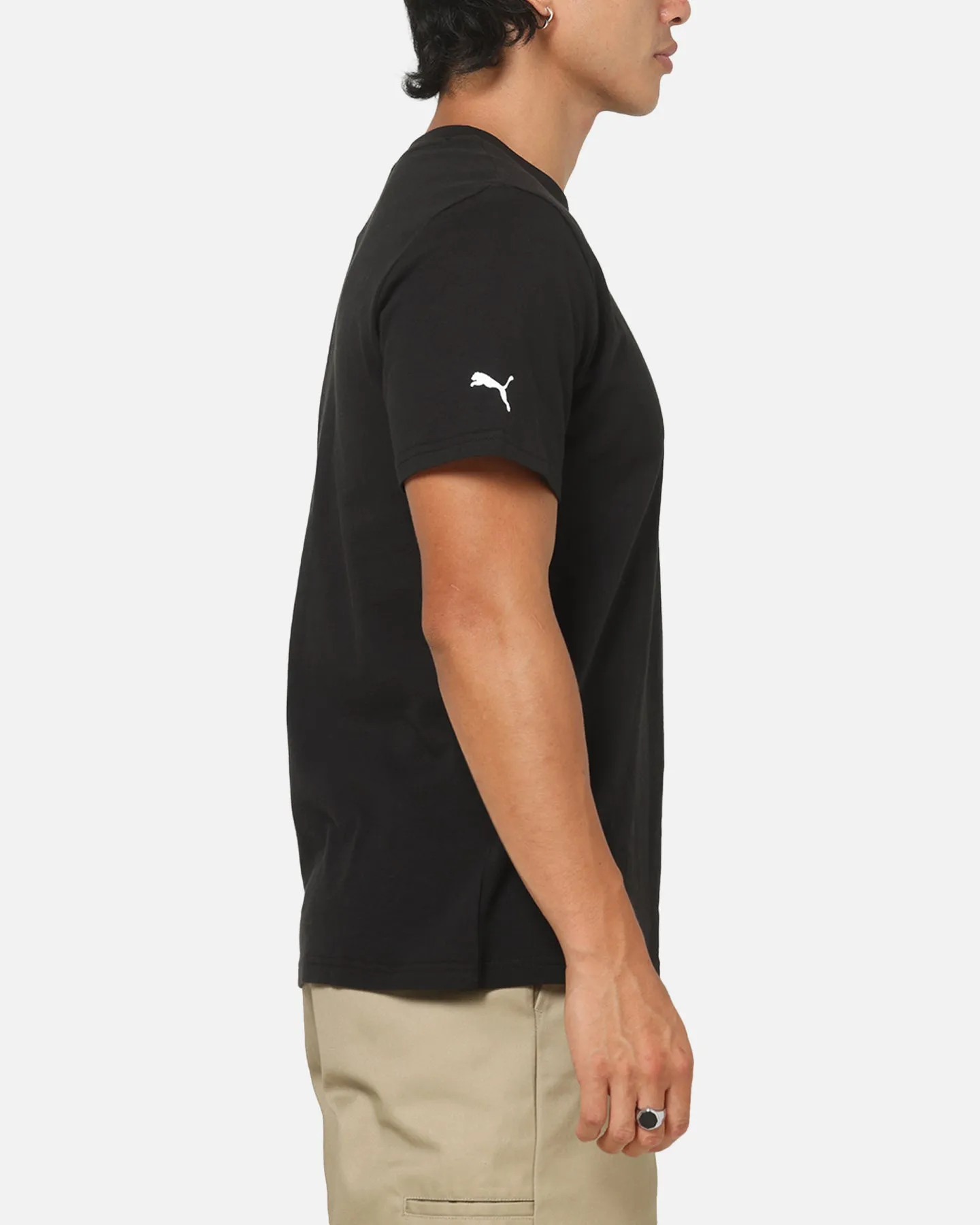 Puma X Scuderia Ferrari Tonal Shield T-Shirt Black sold by Culture Kings product image thumbnail 4