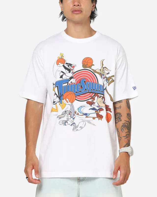 New Era X Space Jam Tune Squad T-Shirt White made by New Era