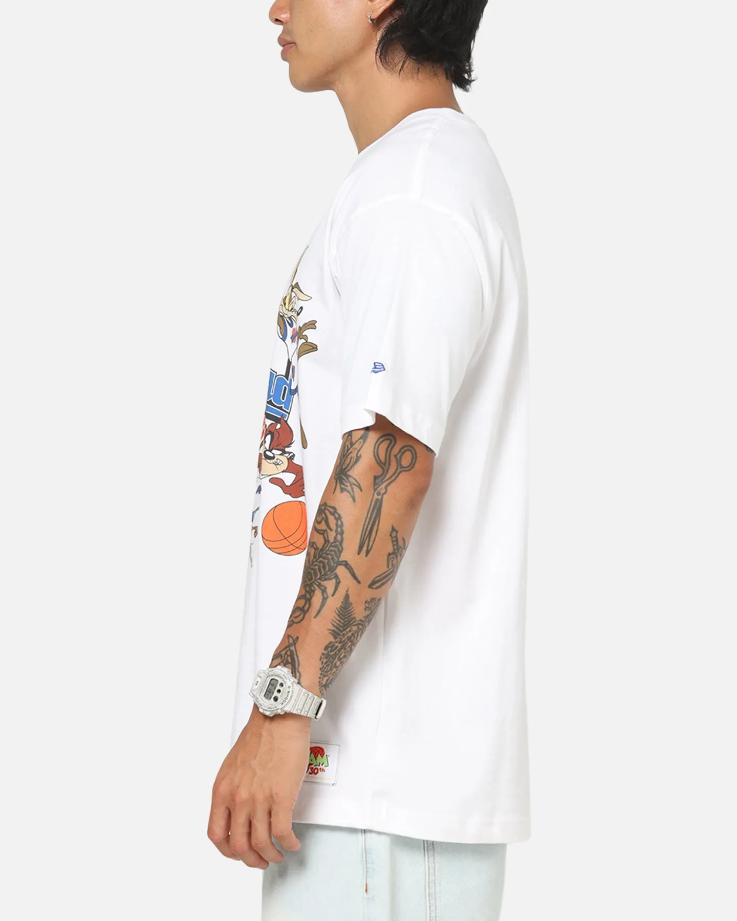New Era X Space Jam Tune Squad T-Shirt White sold by Culture Kings product image thumbnail 5