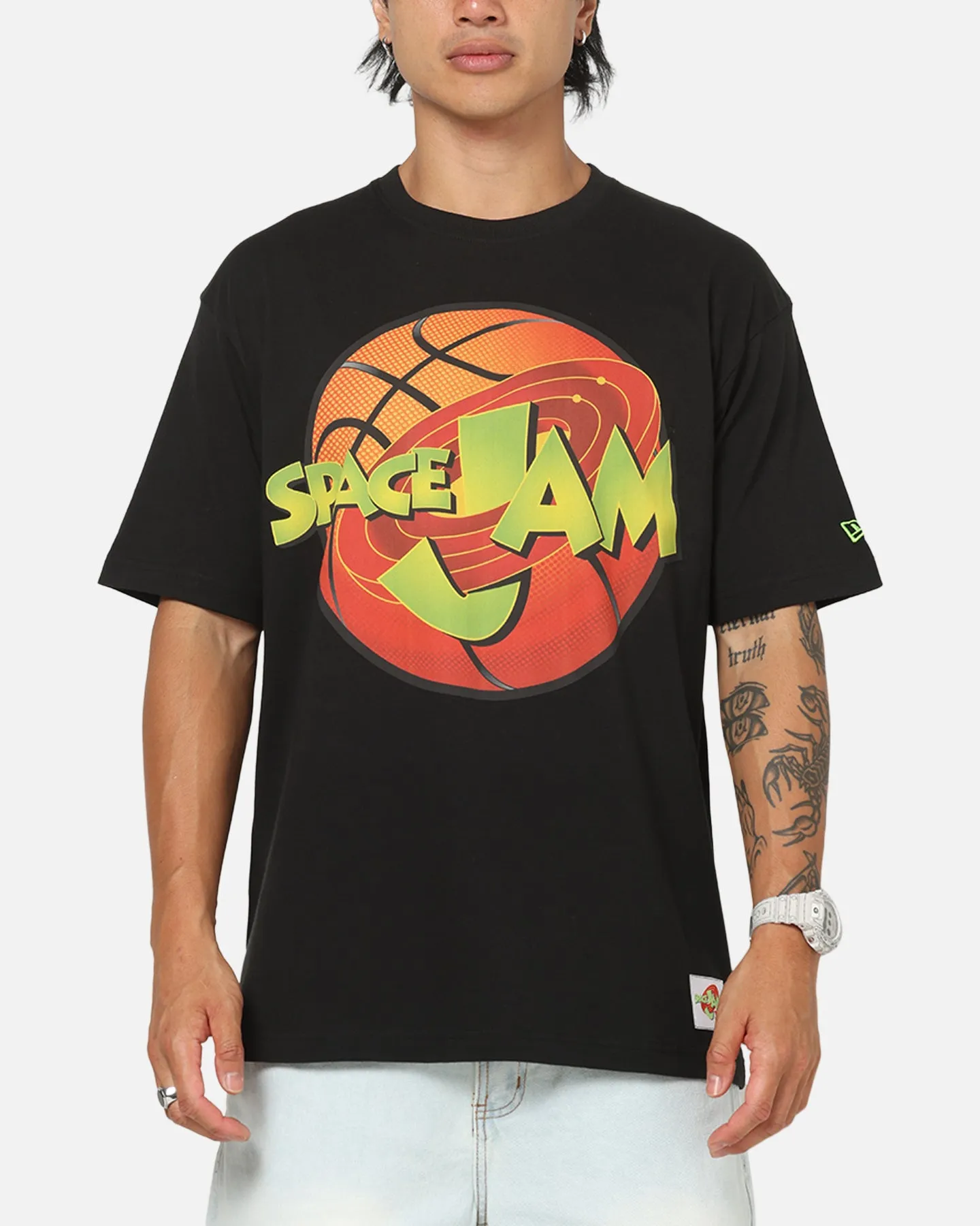 New Era X Space Jam T-Shirt Black sold by Culture Kings product image thumbnail 2