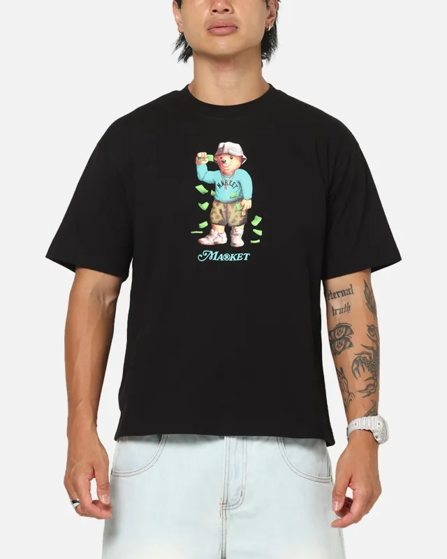 Market Making It Rain Bear T-Shirt Black sold by Culture Kings
