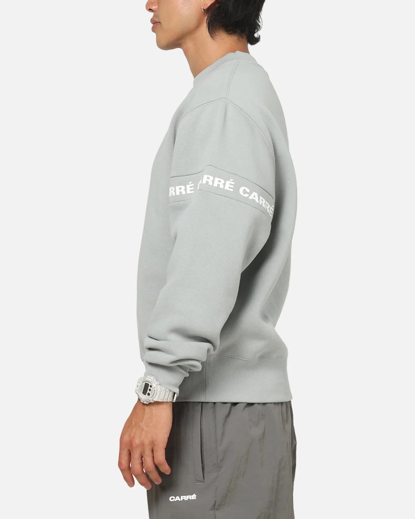 Carre La Manche 2.0 Crewneck Grey sold by Culture Kings product image thumbnail 5
