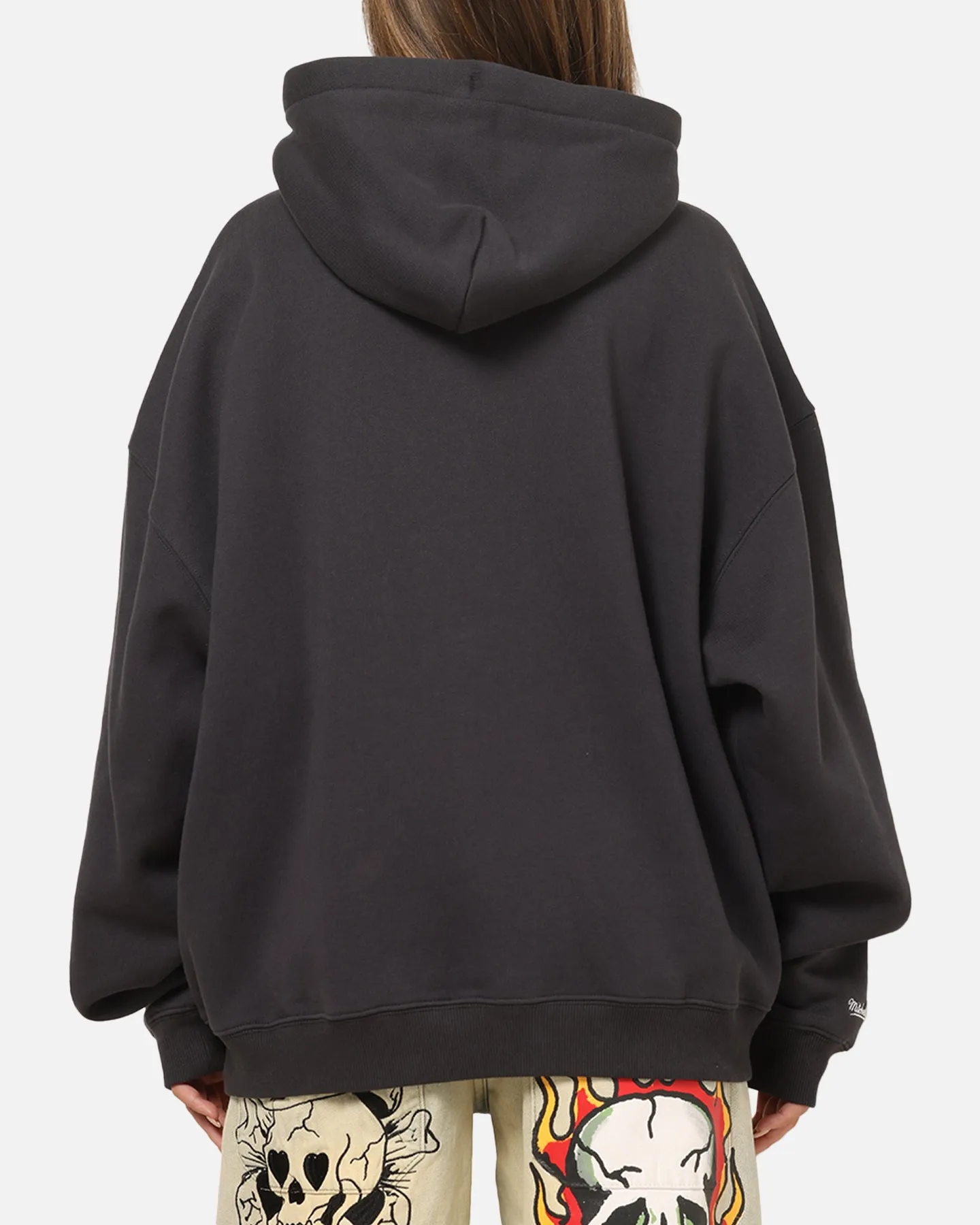 Mitchell & Ness New York Knicks Arch Hoodie Washed Black sold by Culture Kings product image thumbnail 3