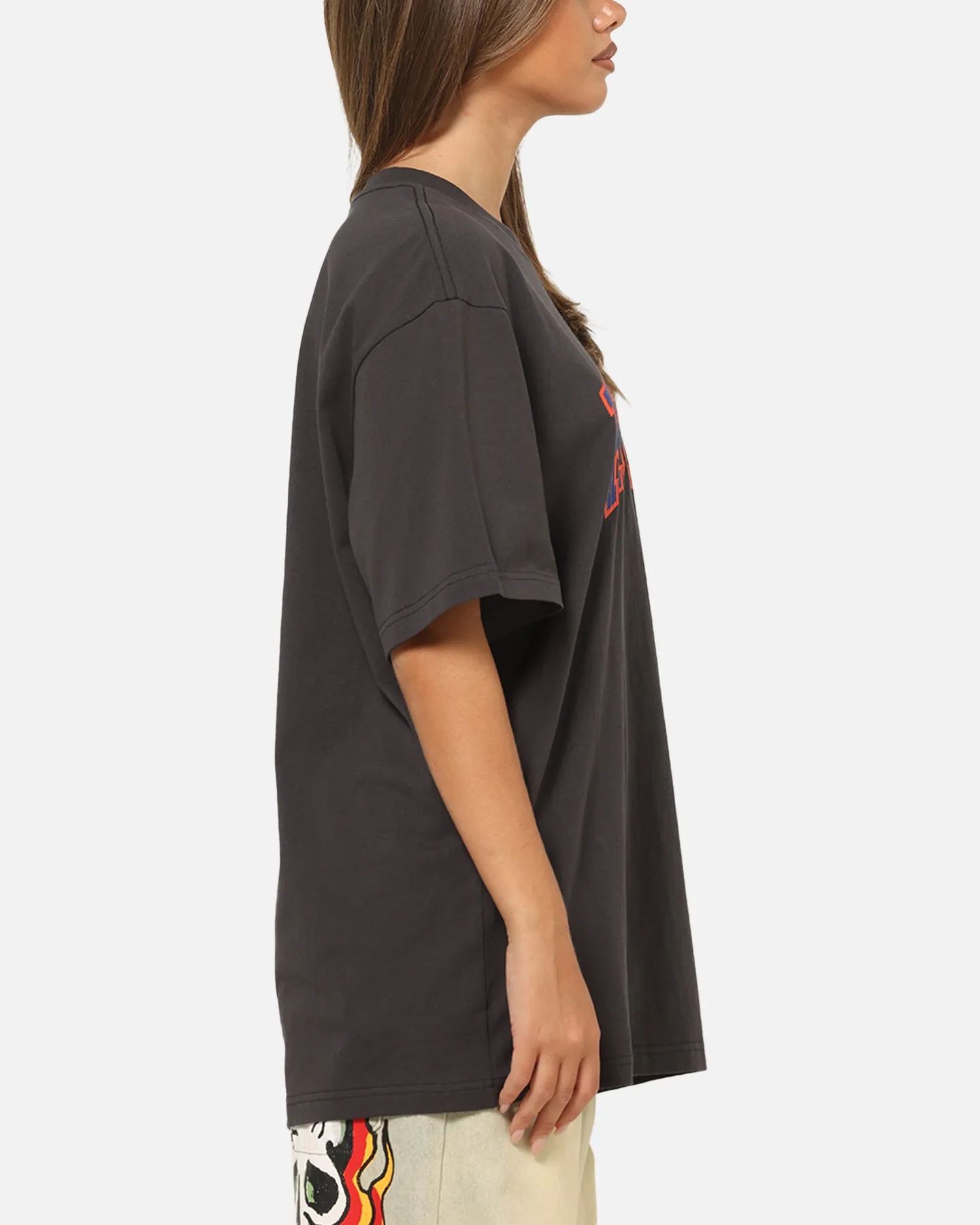 Mitchell & Ness New York Knicks Arch T-Shirt Washed Black sold by Culture Kings product image thumbnail 4