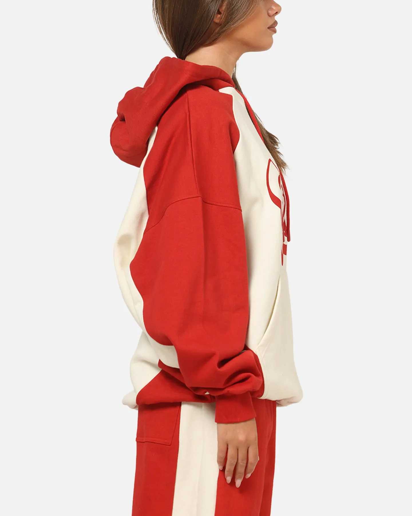 Carre Sport C Hoodie Off White/Red sold by Culture Kings product image thumbnail 3