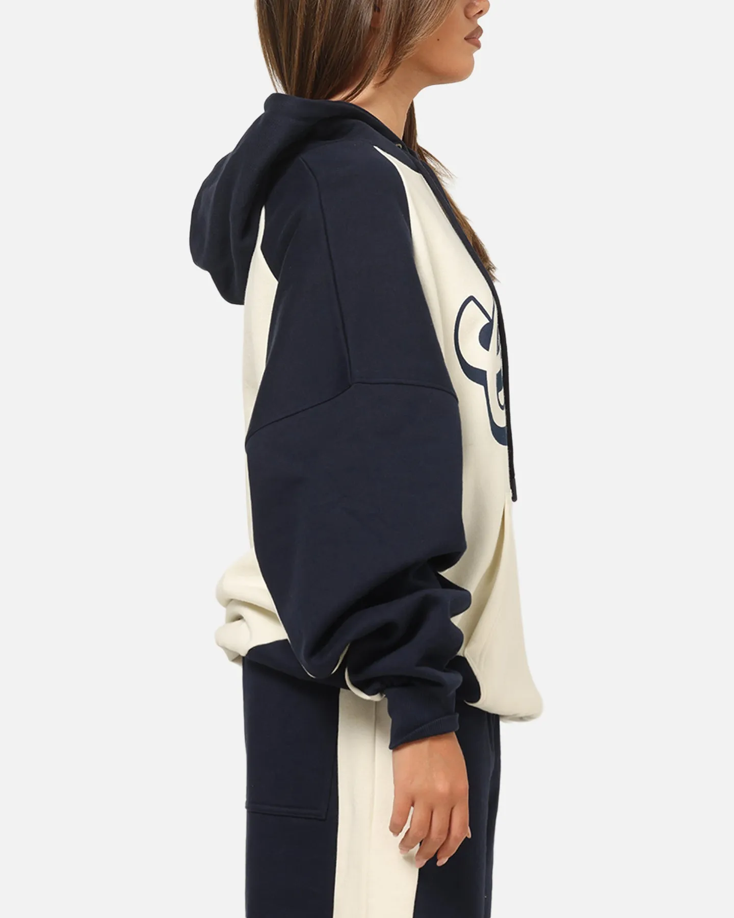 Carre Sport C Hoodie Off White/Navy sold by Culture Kings product image thumbnail 3
