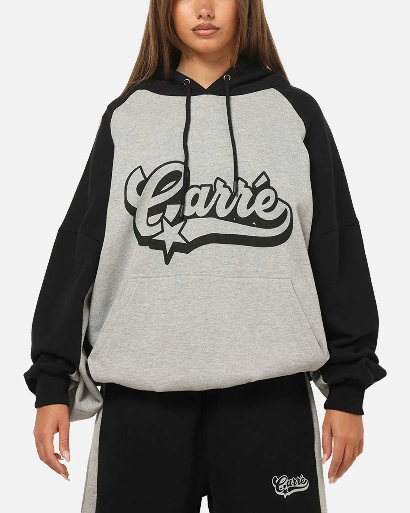 Carre Sport C Hoodie Grey/Black sold by Culture Kings