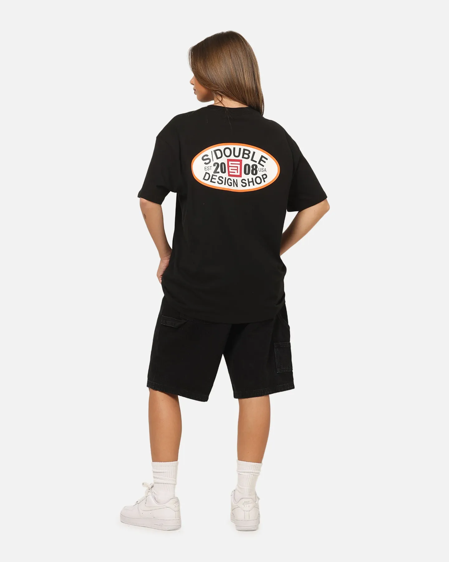 S Double Oval T-Shirt Black sold by Culture Kings product image thumbnail 3