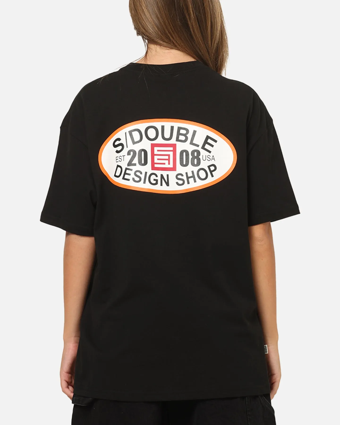 S Double Oval T-Shirt Black sold by Culture Kings