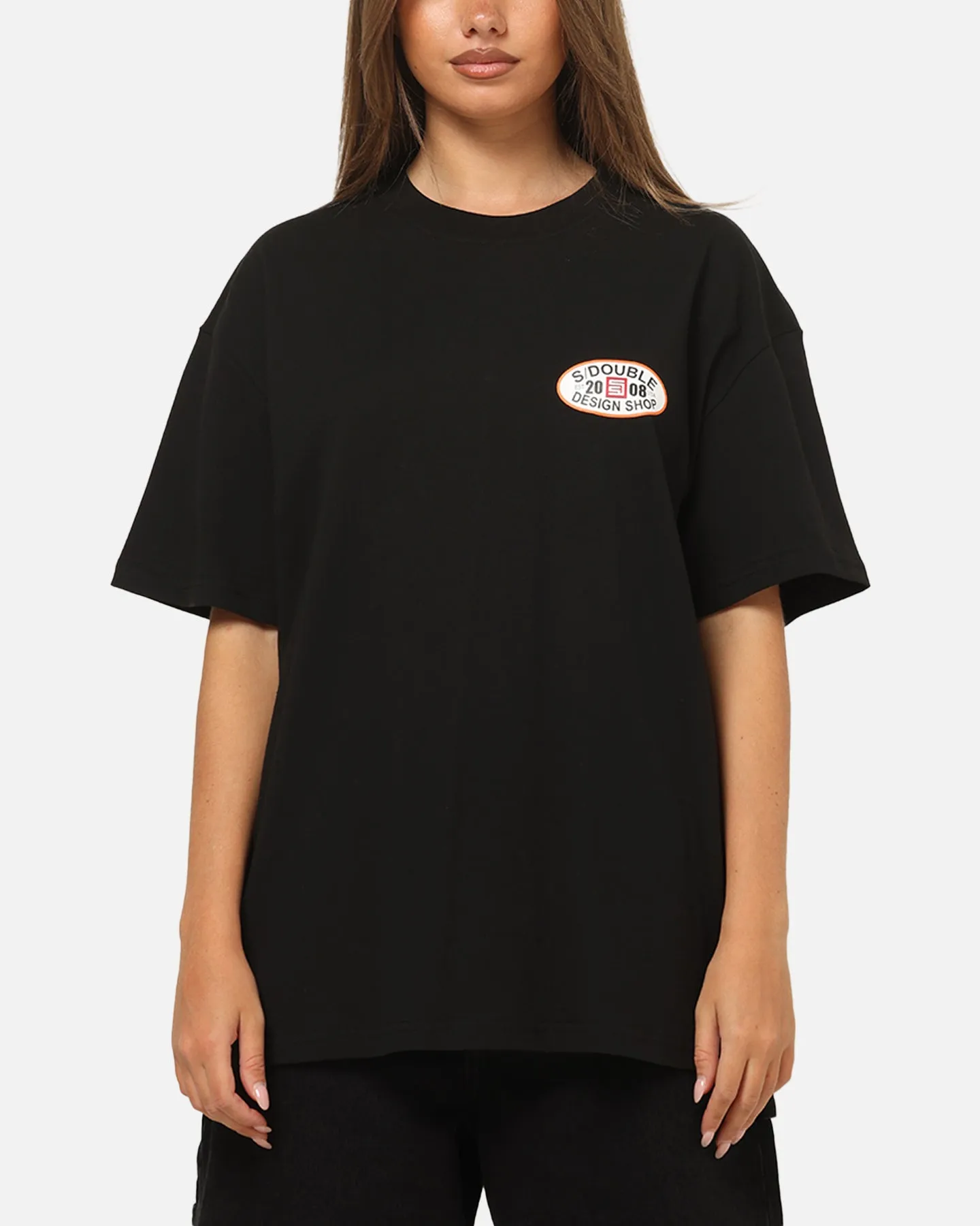S Double Oval T-Shirt Black sold by Culture Kings product image thumbnail 2
