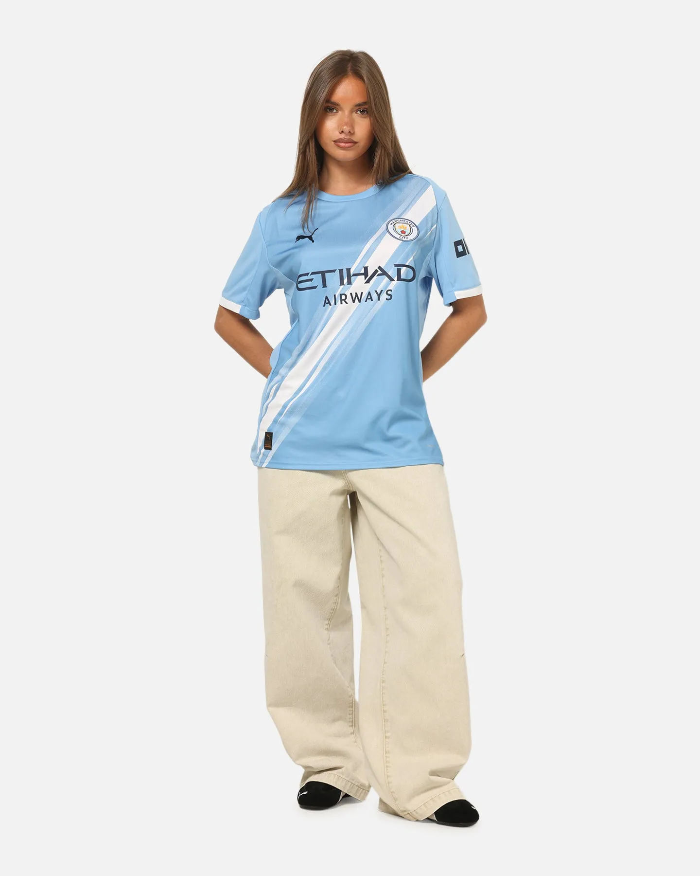 Puma Manchester City FC Home Replica Jersey Light Blue sold by Culture Kings product image thumbnail 2