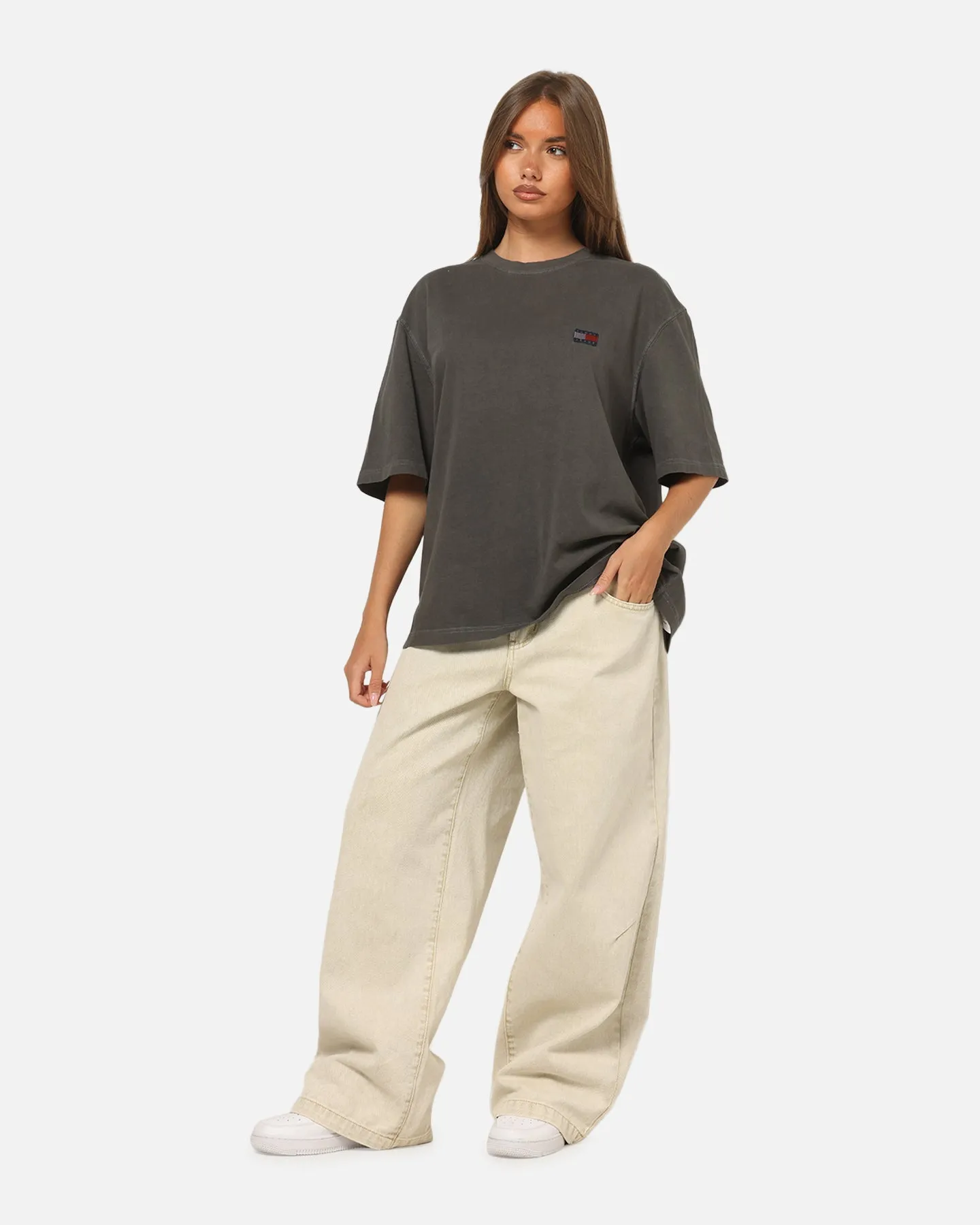 Tommy Jeans Arch Classics T-Shirt Washed Black sold by Culture Kings product image thumbnail 3