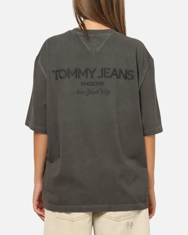 Tommy Jeans Arch Classics T-Shirt Washed Black made by Culture Kings