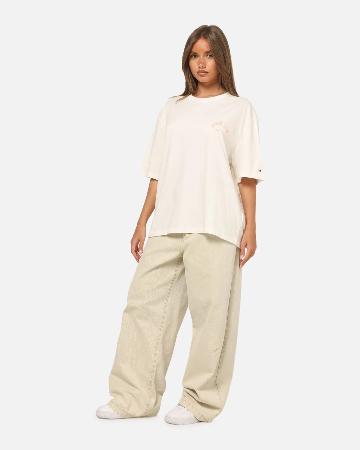 Tommy Jeans Arch Western Backprint T-Shirt Ancient White sold by Culture Kings product image thumbnail 4